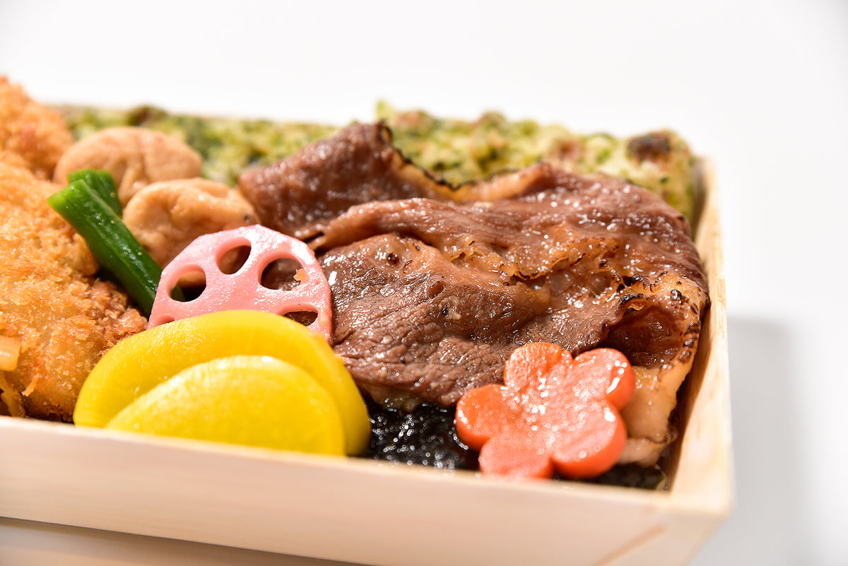 黒毛和牛すき焼き江戸前ちば海苔弁